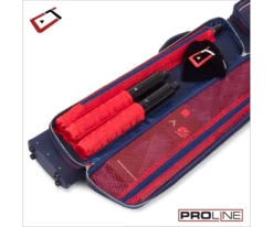 Cuetec 2x4 Navy Pro Line Pool Cue Case 15 Cuetec 2x4 Navy Pro Line Pool Cue Case -Cue Craft 23 ct pro line 2x4 navy 95 754 main pocket