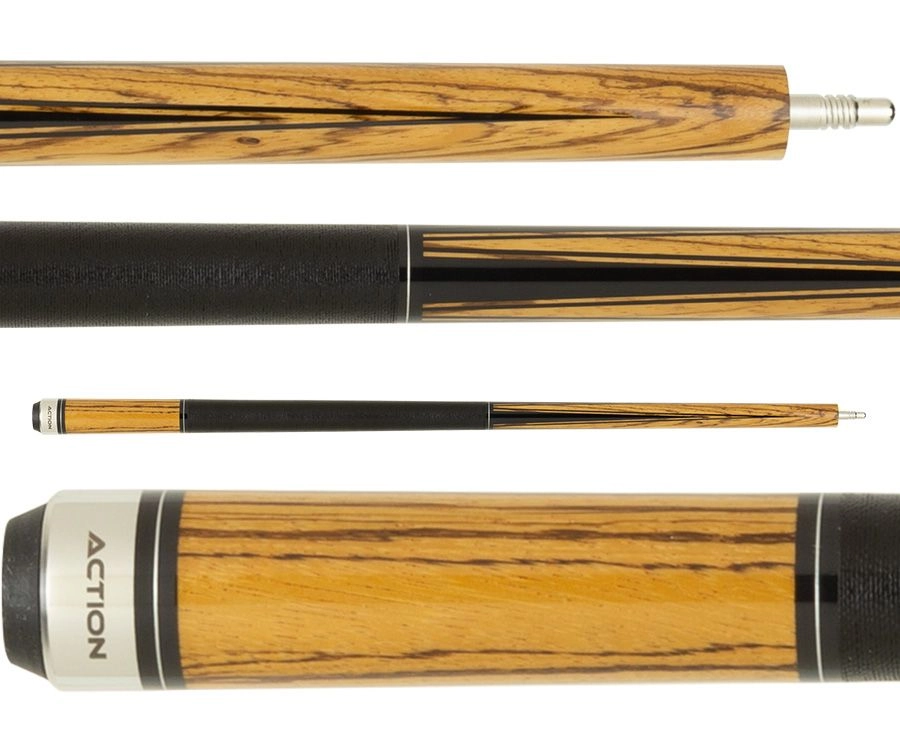 Action ACTMS04 Zebrawood 25oz Massé Pool Cue 4 Action ACTMS04 Zebrawood 25oz Massé Pool Cue - Image 4