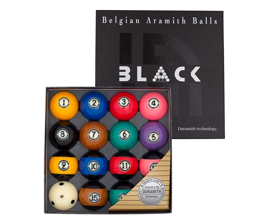 Aramith Tournament "BLACK" Pool Ball Set 2 Aramith Tournament "BLACK" Pool Ball Set - Image 2