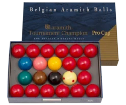 Aramith Pro Cup Tournament Champion Snooker Set 2 1/16