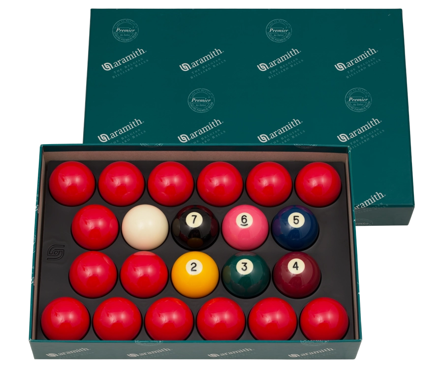 Aramith Premier 2 1/8" Numbered Snooker Ball Set 1 Aramith Premier 2 1/8" Numbered Snooker Ball Set
