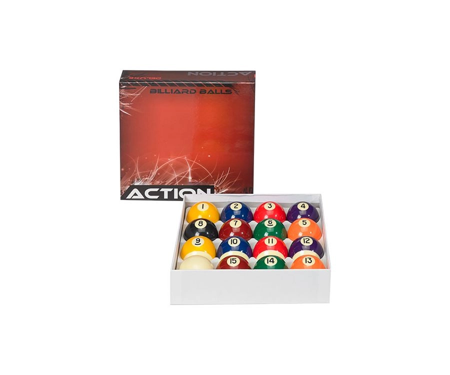 Action Deluxe Pool Ball Set 1 Action Deluxe Pool Ball Set