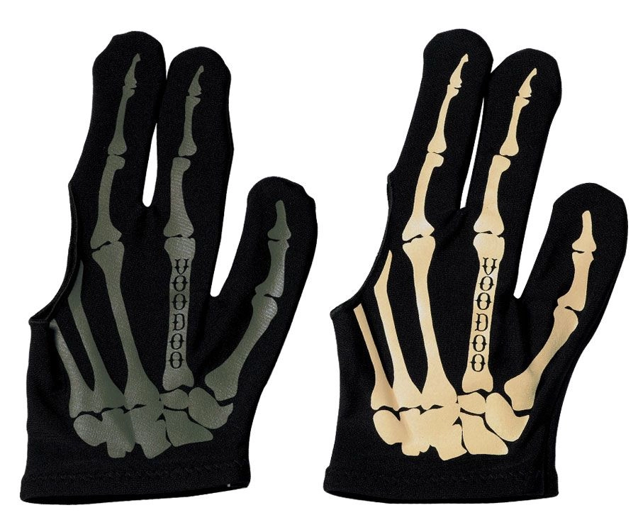 Voodoo Skeleton Pool And Billiard Gloves 1 Voodoo Skeleton Pool And Billiard Gloves