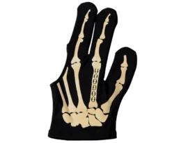 Voodoo Skeleton Pool And Billiard Gloves 5 Voodoo Skeleton Pool And Billiard Gloves -Cue Craft bglvod bone 01