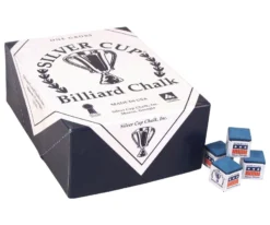 Silver Cup Chalk (Box Of 144 Cubes) 7 Silver Cup Chalk (Box Of 144 Cubes) -Cue Craft chs144 blue 01 1