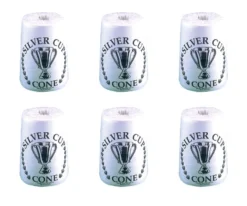 Silver Cup Cone Chalk (Box Of 6)