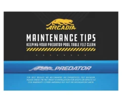 Predator Arcadia Select Pool Table Cloth -Cue Craft clpr 02