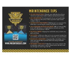 Predator Arcadia Reserve Pool Table Cloth -Cue Craft clpr 03 1