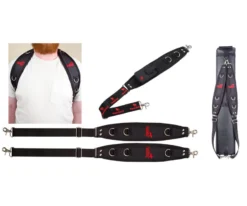 PoolDawg Double Backpack Straps -Cue Craft dawgstrapbundle cat