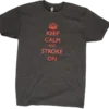 Keep Calm And Stroke On - Mens - Charcoal