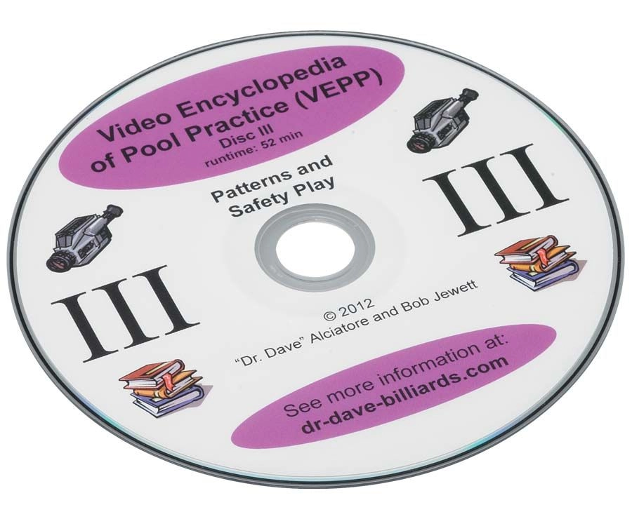 Video Encyclopedia Of Pool Practice - Disc 3 Patterns And Safety Play 1 Video Encyclopedia Of Pool Practice - Disc 3 Patterns And Safety Play