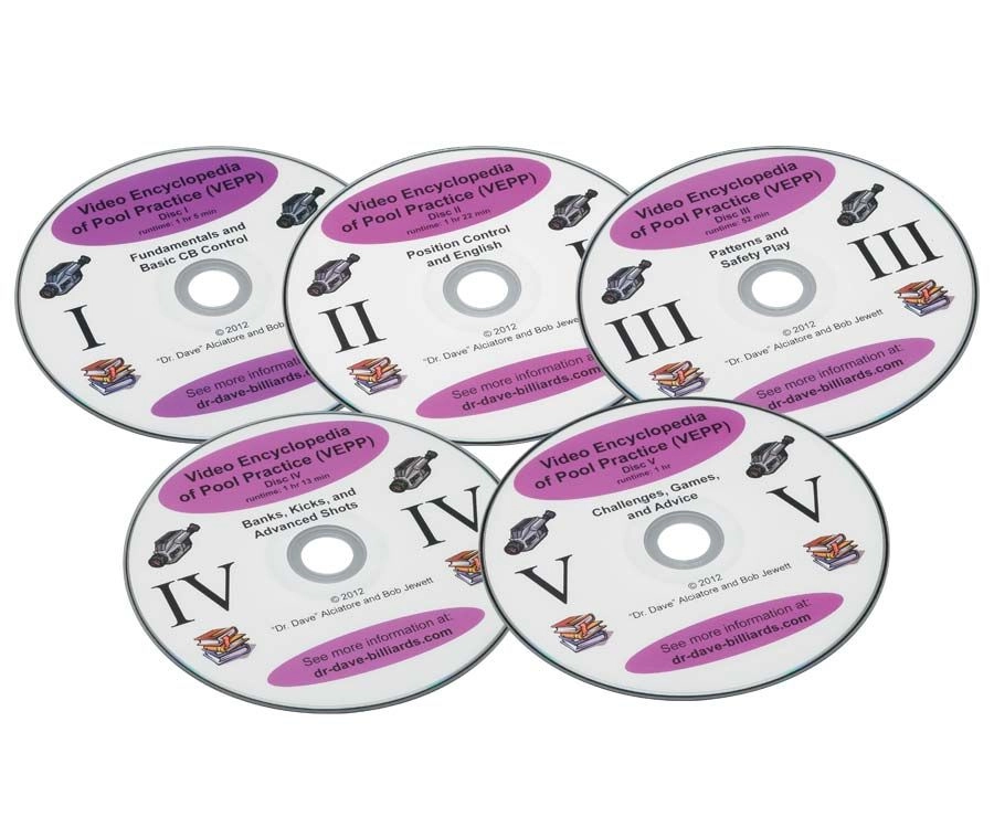 Video Encyclopedia Of Pool Practice Bundle (Vol 1-Vol 5) 1 Video Encyclopedia Of Pool Practice Bundle (Vol 1-Vol 5)