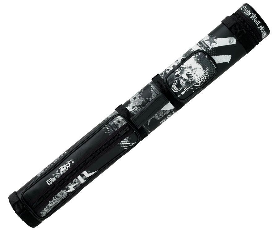 Eight Ball Mafia Skulls And Stars 2 Butt 2 Shaft Hard Case 1 Eight Ball Mafia Skulls And Stars 2 Butt 2 Shaft Hard Case
