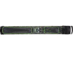 Eight Ball Mafia EBMC22K Green Skull 2 Butt 2 Shaft Hard Case