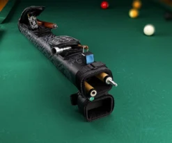 Eight Ball Mafia EBMC23A Skulls Bones & Money 2 Butt 3 Shaft Hard Case -Cue Craft ebmc23a 01 1