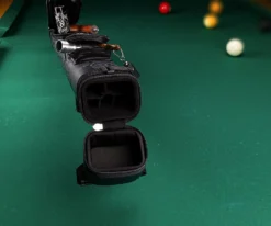 Eight Ball Mafia EBMC23A Skulls Bones & Money 2 Butt 3 Shaft Hard Case -Cue Craft ebmc23a 02