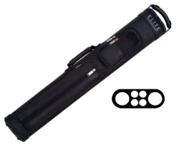 Elite Leatherette 2 Butt 4 Shaft Hard Case 11 Elite Leatherette 2 Butt 4 Shaft Hard Case -Cue Craft eccp24 black 01 1