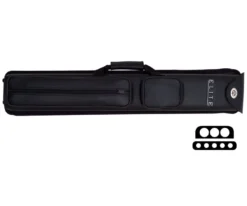 Elite Nexus 3 Butt 5 Shaft Hard Case 16 Elite Nexus 3 Butt 5 Shaft Hard Case -Cue Craft ecn35 black cat 1