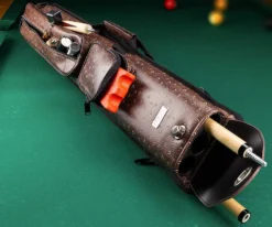 Elite Nexus 3 Butt 5 Shaft Hard Case 15 Elite Nexus 3 Butt 5 Shaft Hard Case -Cue Craft ecn35 brown 01 1