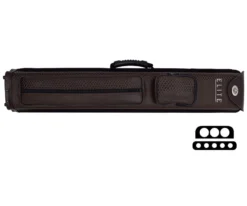 Elite Nexus Reserve 3 Butt 5 Shaft Hard Case 11 Elite Nexus Reserve 3 Butt 5 Shaft Hard Case -Cue Craft ecnr35 brown cat 1