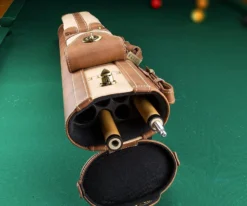 Elite 2x4 Vintage Cue Case Black -Cue Craft ecv24 chestnut 02 1