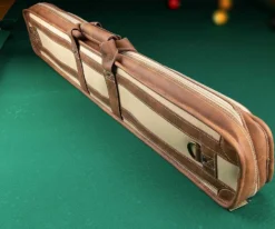 Elite 4x8 Vintage Vinyl Soft Cue Case Black -Cue Craft ecvs48 chestnut 03 2