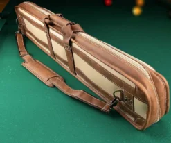 Elite 4x8 Vintage Vinyl Soft Cue Case Black -Cue Craft ecvs48 chestnut 04 2
