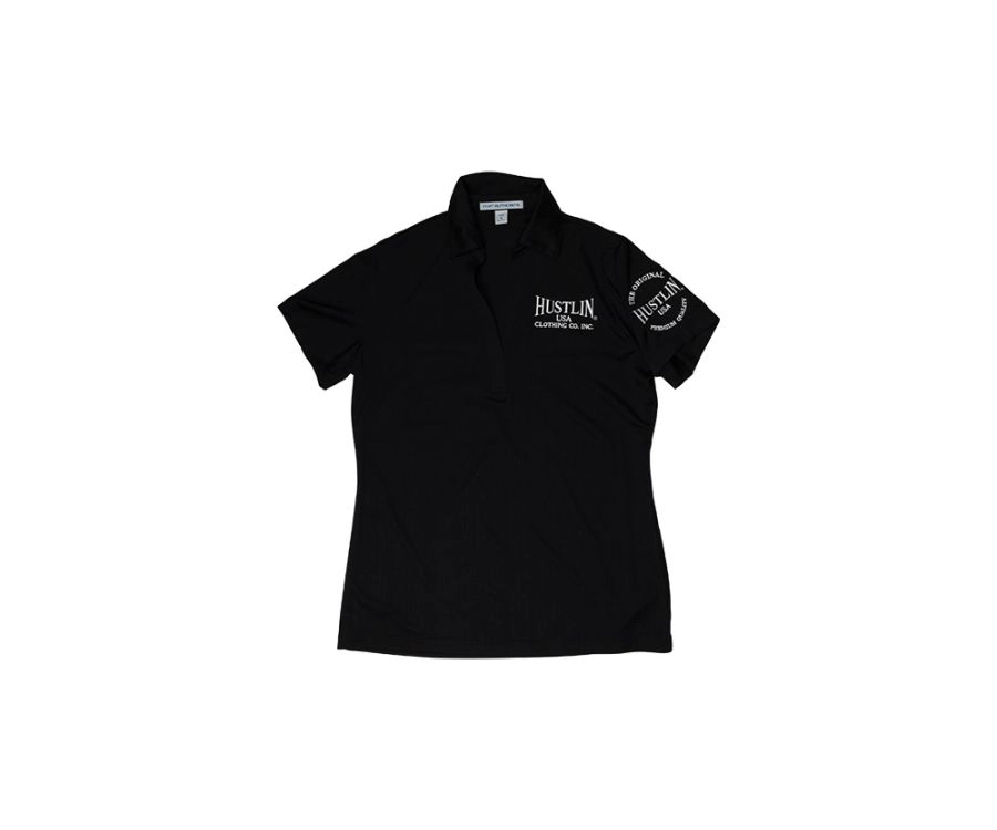 Hustlin USA Women's Polo 1 Hustlin USA Women's Polo