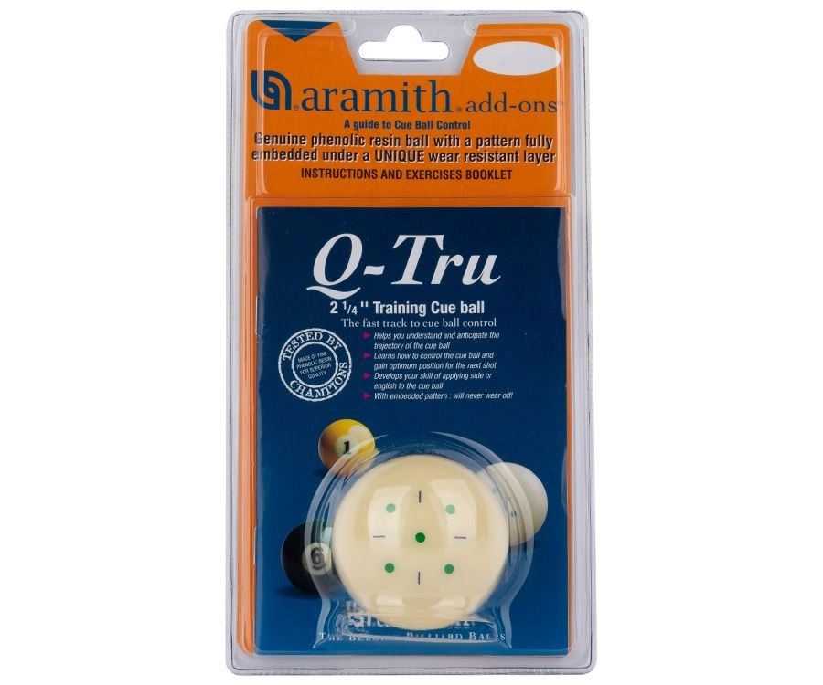 Aramith Q-Tru Training Cue Ball 2 Aramith Q-Tru Training Cue Ball - Image 2