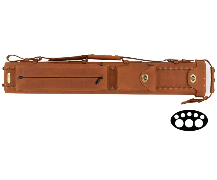 Instroke Buffalo 3 Butt 5 Shaft Leather Case 2 Instroke Buffalo 3 Butt 5 Shaft Leather Case - Image 2