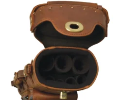 Instroke Buffalo 3 Butt 5 Shaft Leather Case 8 Instroke Buffalo 3 Butt 5 Shaft Leather Case -Cue Craft isb35 open