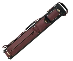 InStroke Cowboy 2 Butt 4 Shaft Leather Case -Cue Craft isc24 brown 01