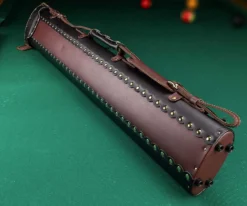 InStroke Cowboy 2 Butt 4 Shaft Leather Case -Cue Craft isc24 mix 02