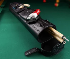 Instroke Premier 3 Butt 7 Shaft Hard Case -Cue Craft issw37 black 01 1