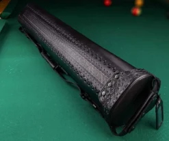 Instroke Southwest 3 Butt 7 Shaft Leather Case -Cue Craft issw37 black 03