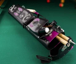 Instroke La Bella Donna 2 Butt 4 Shaft Hard Case - Black 10 Instroke La Bella Donna 2 Butt 4 Shaft Hard Case - Black -Cue Craft isxb 01 1