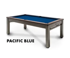 Lexington 3-in-1 Outdoor Pool/Dining/Ping Pong Table From Spencer Marston - FREE Installation -Cue Craft lexington pacific blue