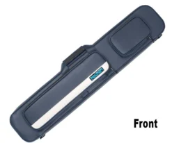 Molinari 3 Butt 6 Shaft Navy Flat Cue Case 5 Molinari 3 Butt 6 Shaft Navy Flat Cue Case -Cue Craft mlcf36 navy white front 01