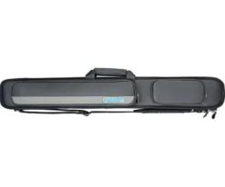 Molinari 2 Butt 4 Shaft Black/Grey Hybrid Cue Case