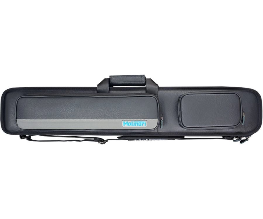 Molinari 3 Butt 6 Shaft Black/Grey Hybrid Cue Case 1 Molinari 3 Butt 6 Shaft Black/Grey Hybrid Cue Case
