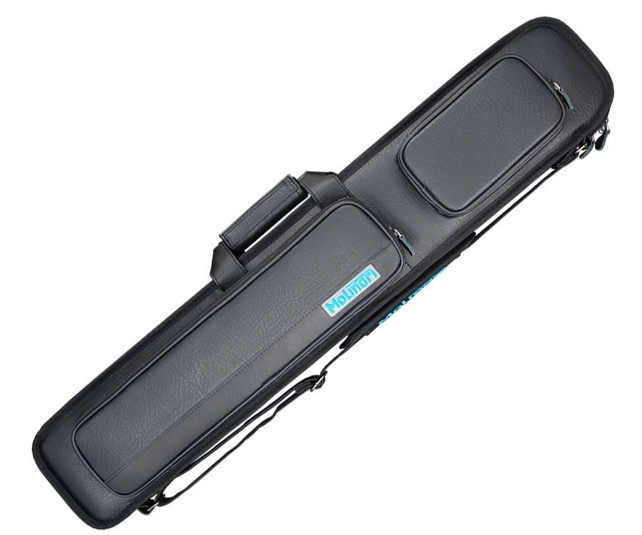 Molinari 3 Butt 6 Shaft Black Hybrid Cue Case 1 Molinari 3 Butt 6 Shaft Black Hybrid Cue Case