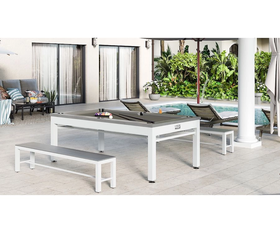 Nantucket 3-in-1 Outdoor Pool/Dining/Ping Pong Table From Spencer Marston - FREE Installation 1 Nantucket 3-in-1 Outdoor Pool/Dining/Ping Pong Table From Spencer Marston - FREE Installation