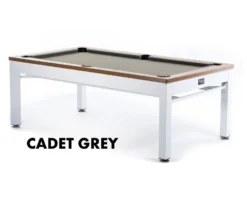 Newport 3-in-1 Outdoor Pool/Dining/Ping Pong Table From Spencer Marston - FREE Installation -Cue Craft newport cadet grey