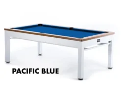 Newport 3-in-1 Outdoor Pool/Dining/Ping Pong Table From Spencer Marston - FREE Installation -Cue Craft newport pacific blue