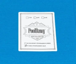 PoolDawg Arena Pool Table Cloth -Cue Craft pdcla tour blue label 01