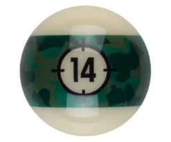Aramith Camo Single Replacement Balls -Cue Craft rbcam 14ball 01