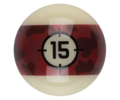 Aramith Camo Single Replacement Balls -Cue Craft rbcam 15ball 01