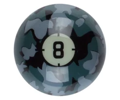 Aramith Camo Single Replacement Balls -Cue Craft rbcam 8ball 01