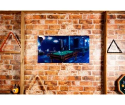 "Phantom Of The Game" Floating Wall Art (30" X 15.75") - Rich Colors 6 "Phantom Of The Game" Floating Wall Art (30" X 15.75") - Rich Colors -Cue Craft rtnpwc 04