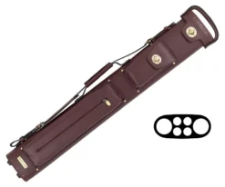 Tango Angus Burgundy 2 Butt 4 Shaft Hard Case